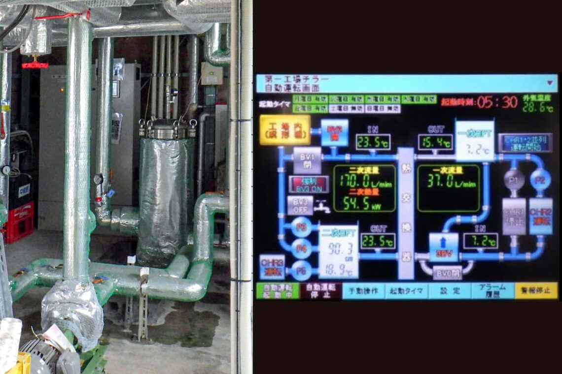 当社の独自性　冷却水製造システム
